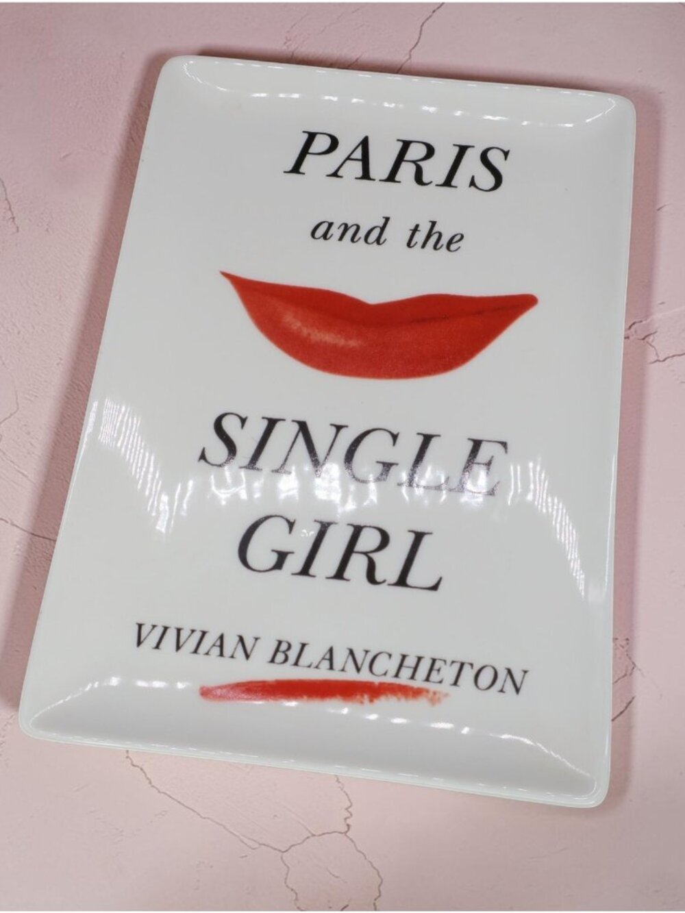 LENOX Kate Spade Tray Paris and The Single Girl A Way with Words Collection